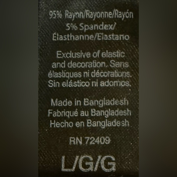 Rene’ Rofe’ - Rayon Spandex - Midi-Sleep Slip - Picture 10 of 11